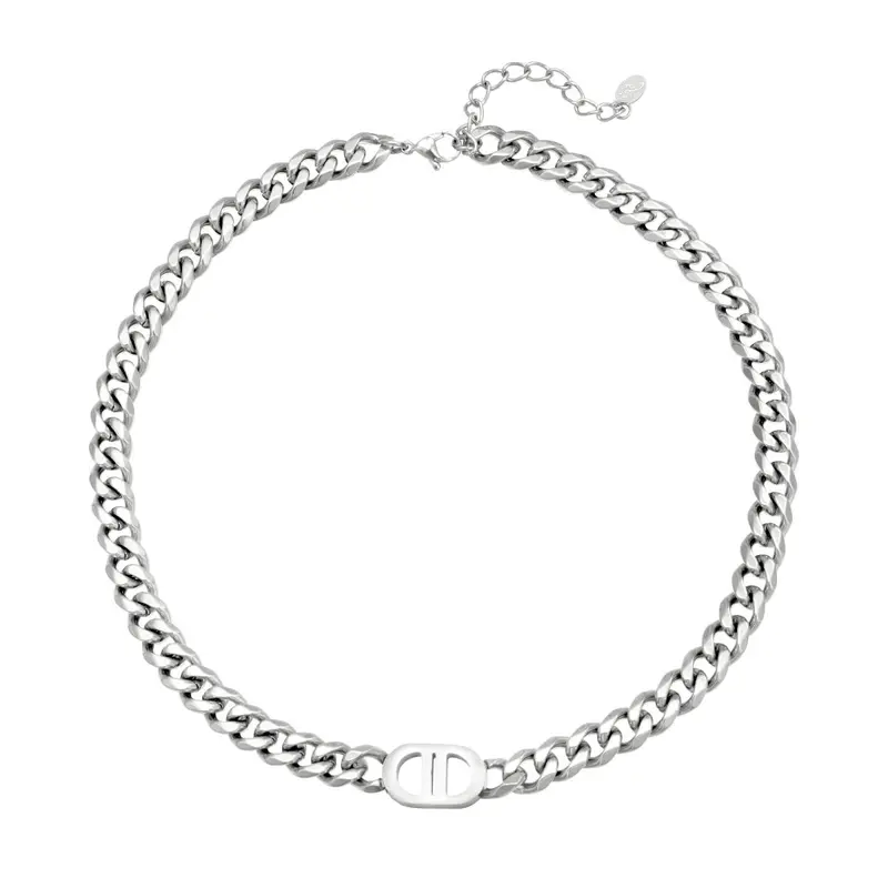 Ketting Good Life Zilverkleurig - Roestvrij staal