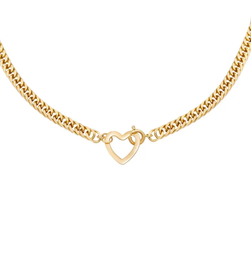 Ketting Lovely Goudkleurig - Roestvrij Staal