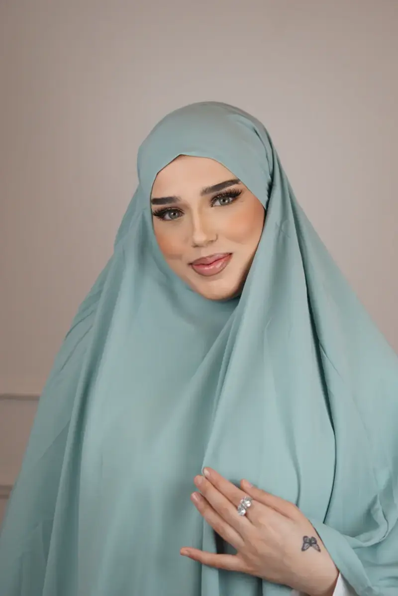 Khimar Medina Silk - Turquoise