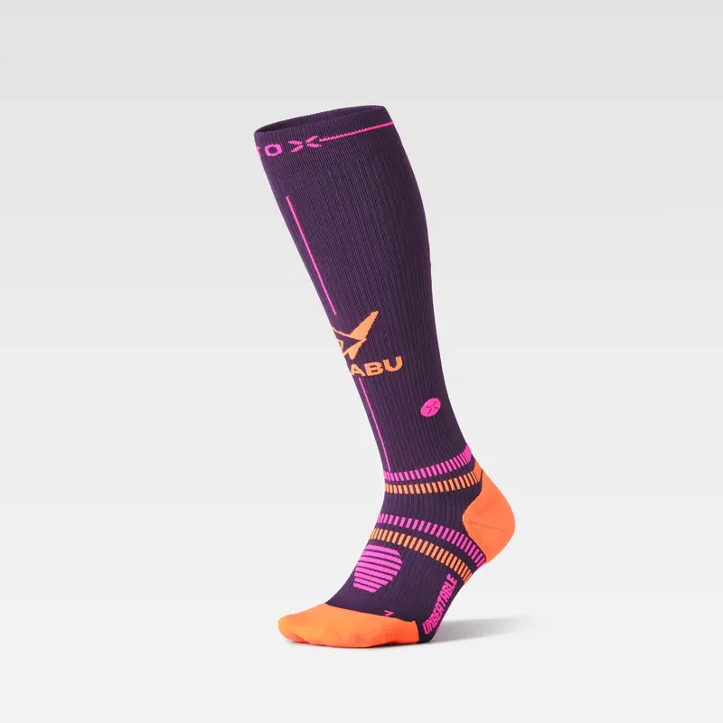 KLABU Running Socks Women | Purple / Orange / Pink