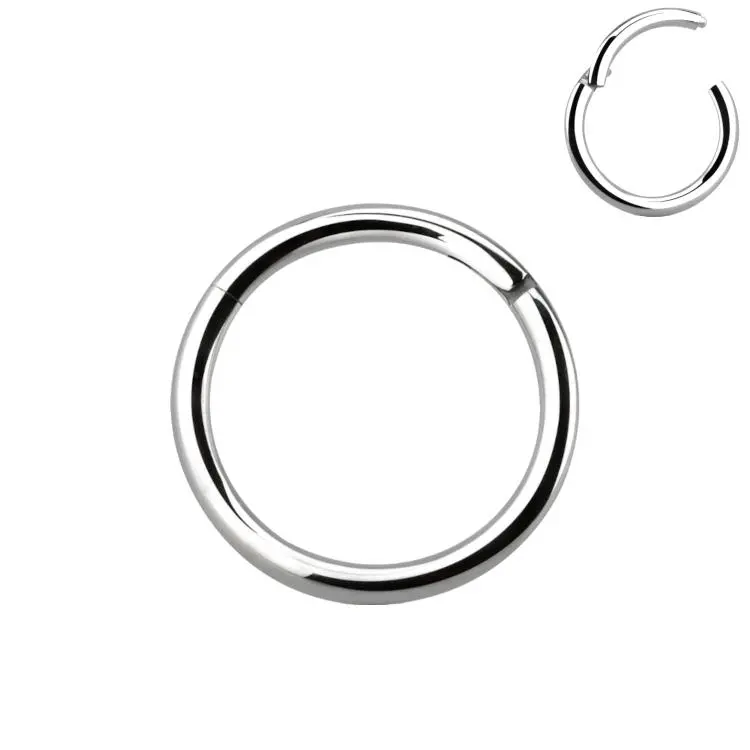Klikring Zilverkleurig - Titanium