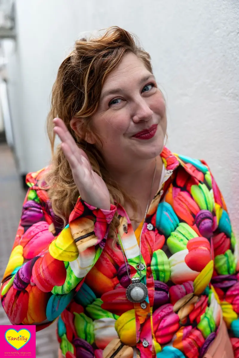 Kora lilou shirt -lange mouwen- katoen- macrarons