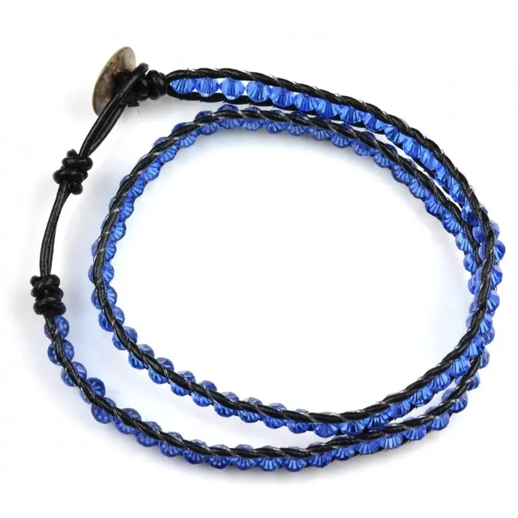 Kristallen armband Crystal Light Blue