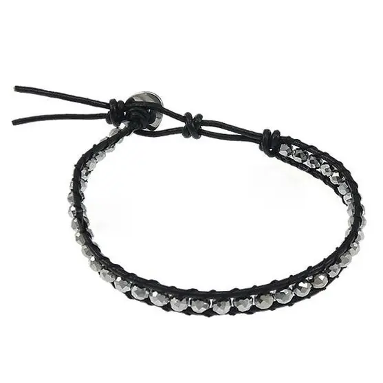 Kristallen armband Wrap Silver Crystal