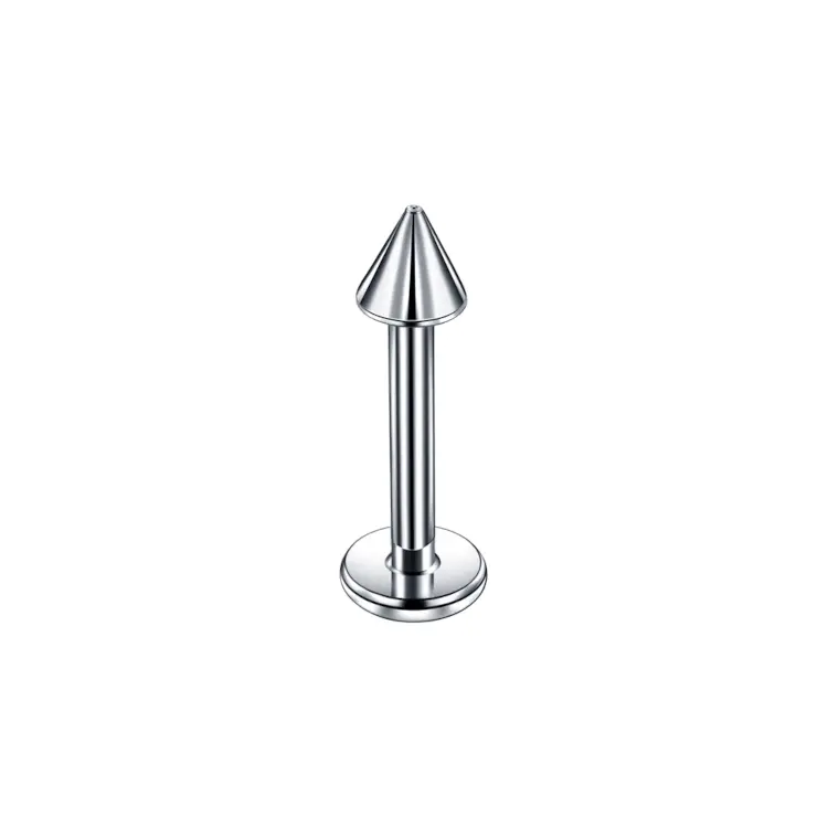 Labret Spike Zivlerkleurig - Chirurgisch Staal