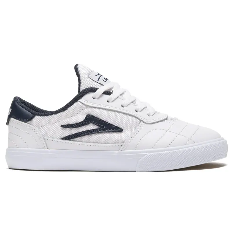 Lakai Cambridge Kids White/Navy Leather