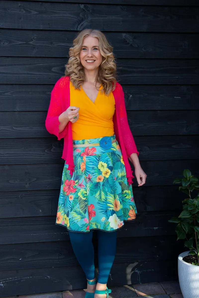 Lalelei rok - Caribbean vibe - gemaakt door Tantilly