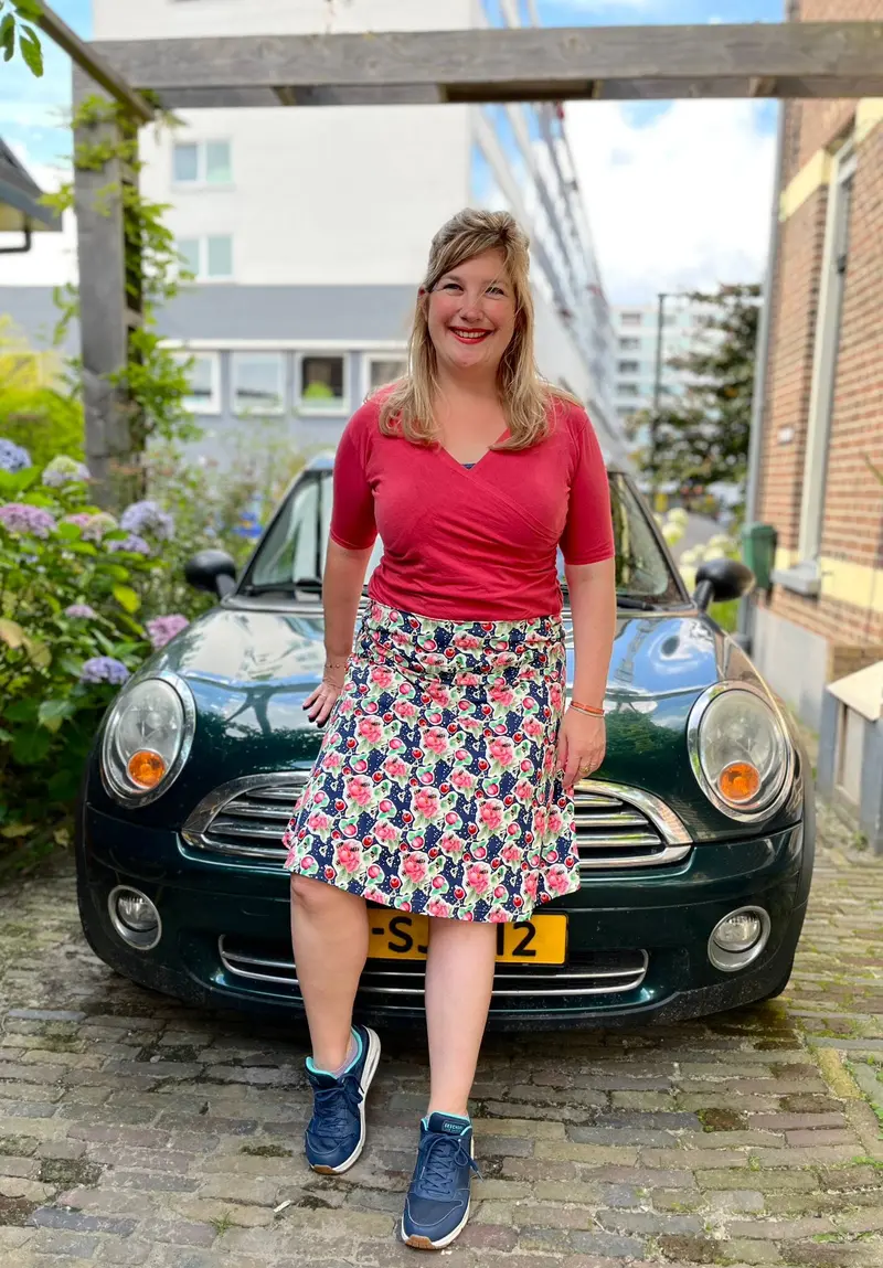 Lalelei rok - happy bees - gemaakt in Holland