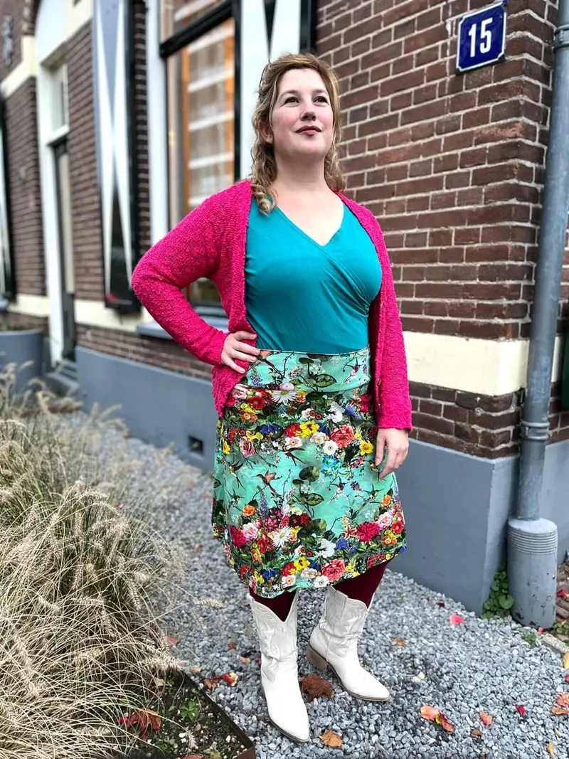 Lalelei skirt- vida la bloem - gemaakt in Holland