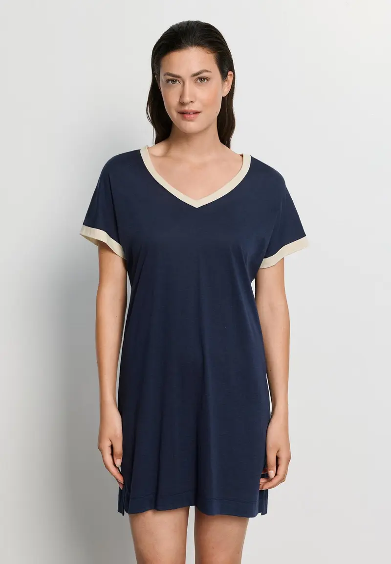Laura Nachthemd 074264 Deep Navy