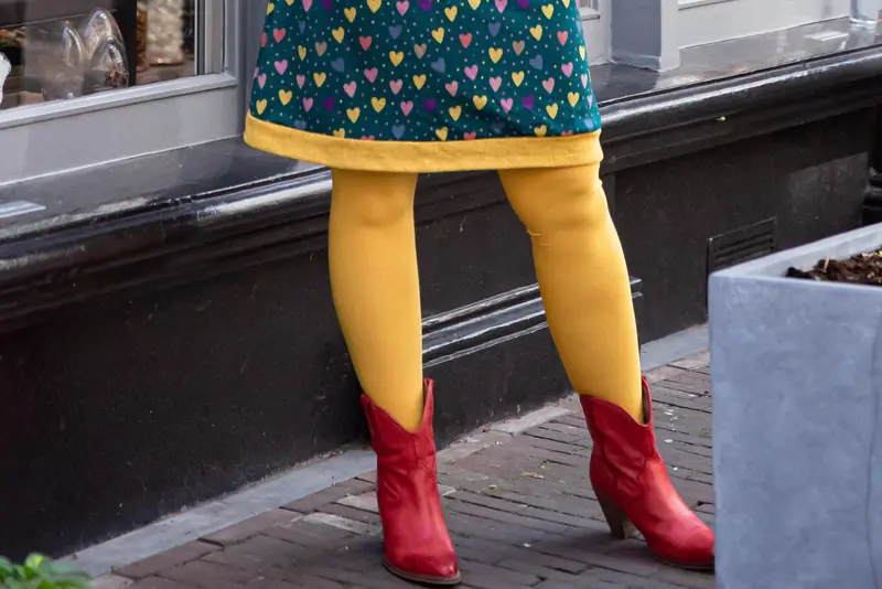 Legging limoengeel - viscose stretch- draagcomfort en kleurplezier in één ontwerp