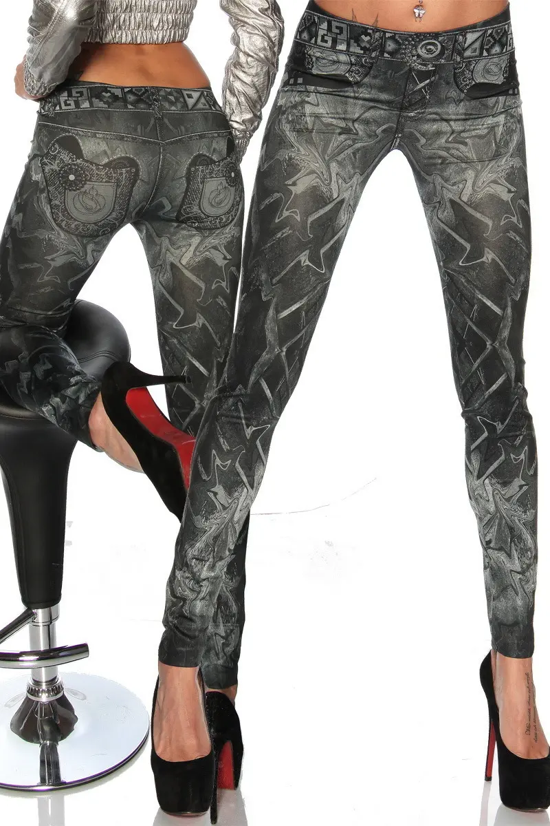 Legging met fantasy print