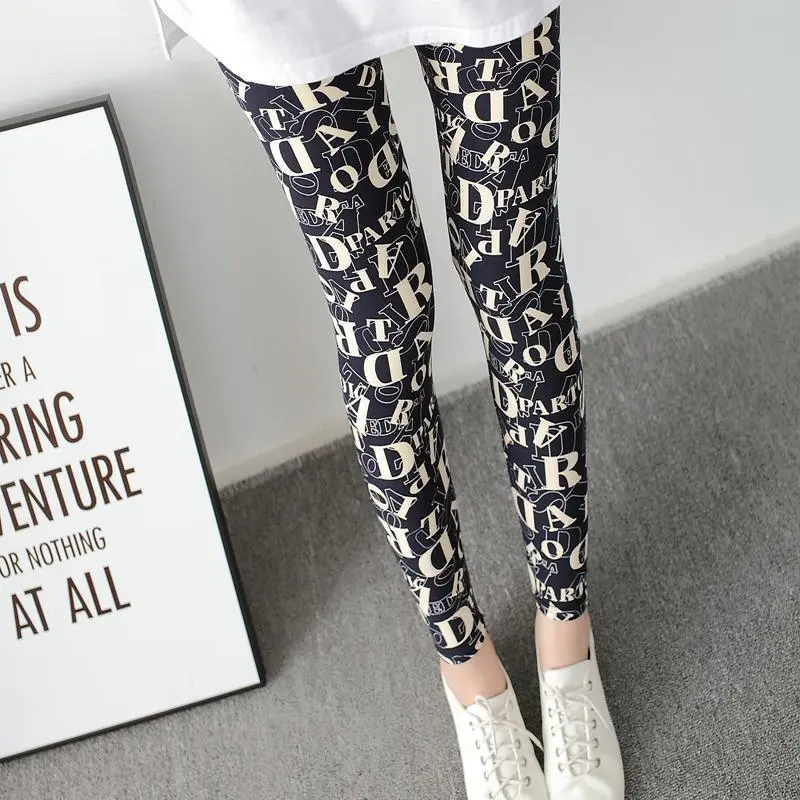 legging met letters