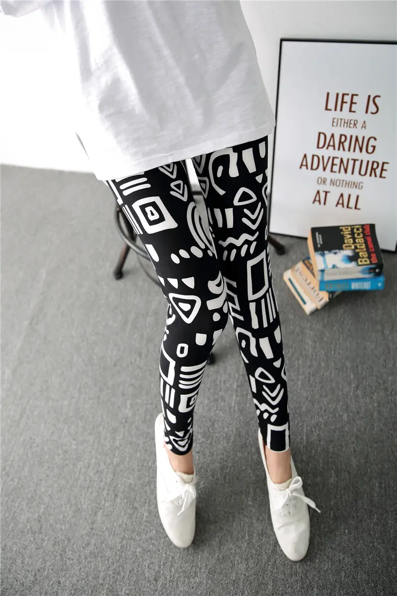 Legging met tribal print