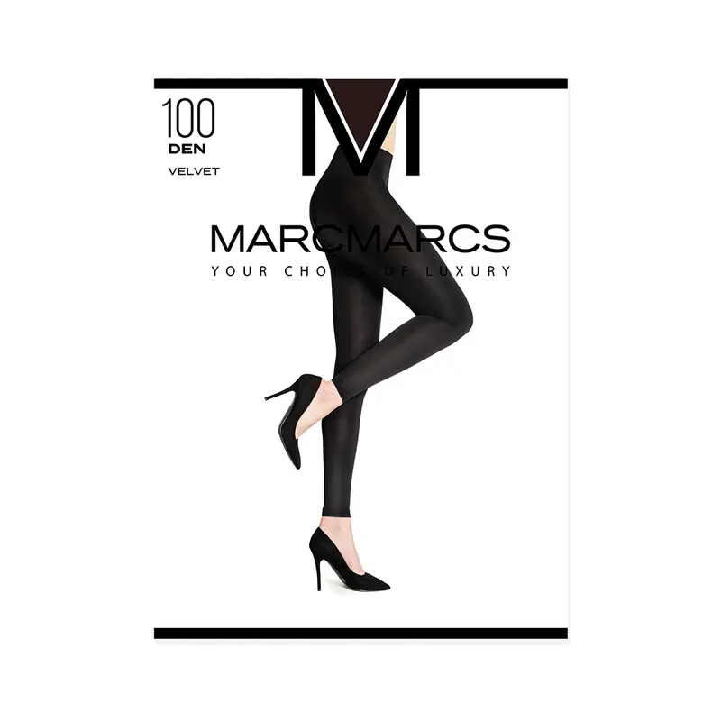 Legging Velvet Opaque 100 denier 86510 anme antraciet melange