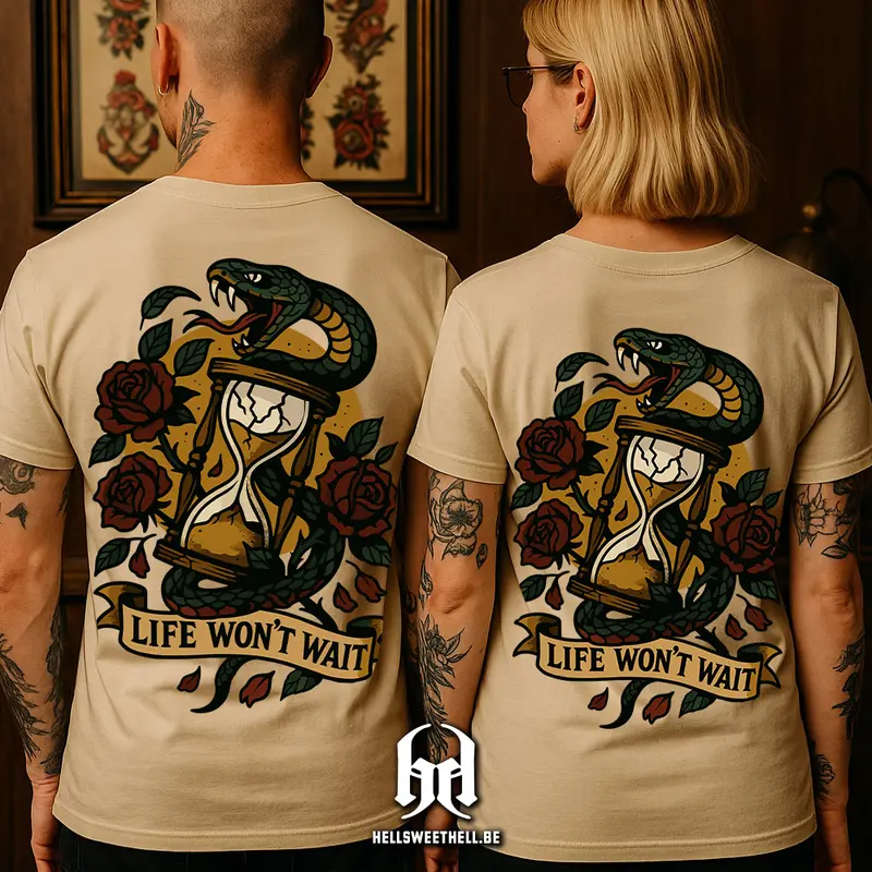 Life Won't Wait - T-shirt unisexe