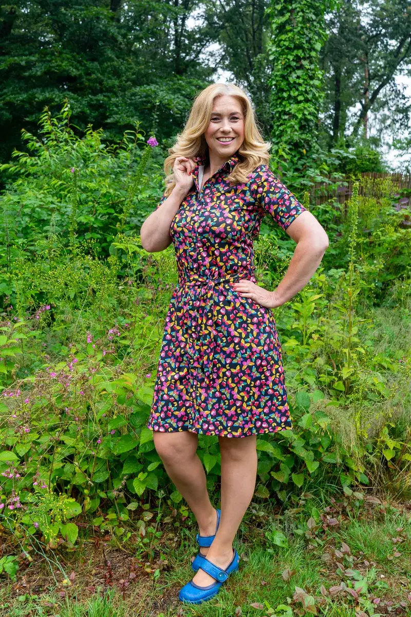 Lilou dress- butterfly aurora