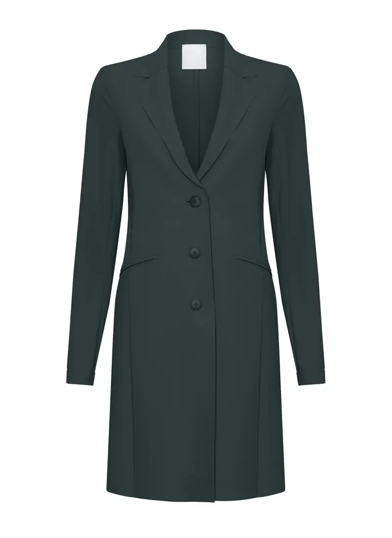 Long Blazer | Heavy Travel | Luna | Grigio Notte