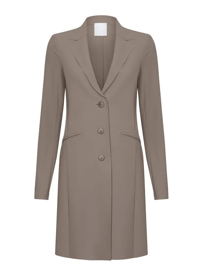 Long Blazer | Heavy Travel | Luna | Taupe
