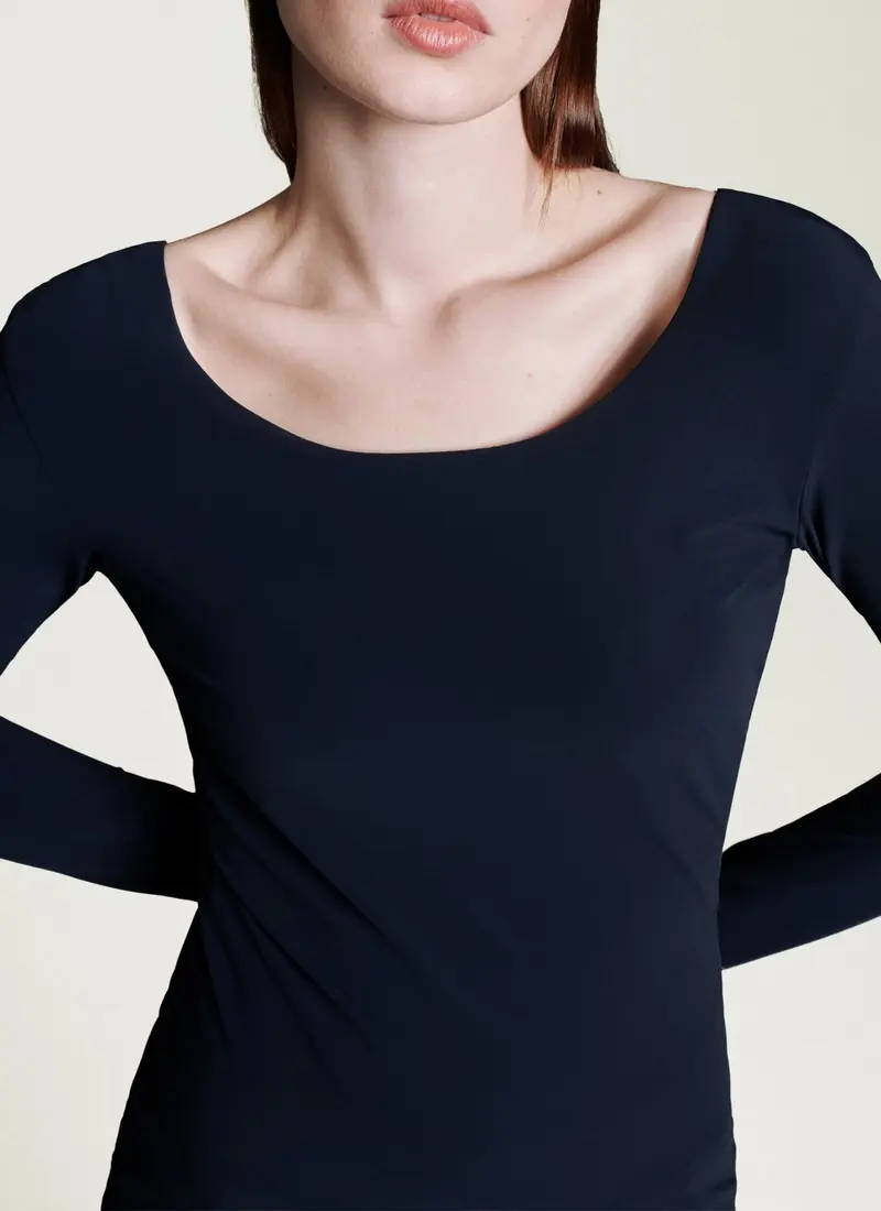 Longsleeve | Top | Reversible | Travel Jersey | Tiyo | Black-Blue