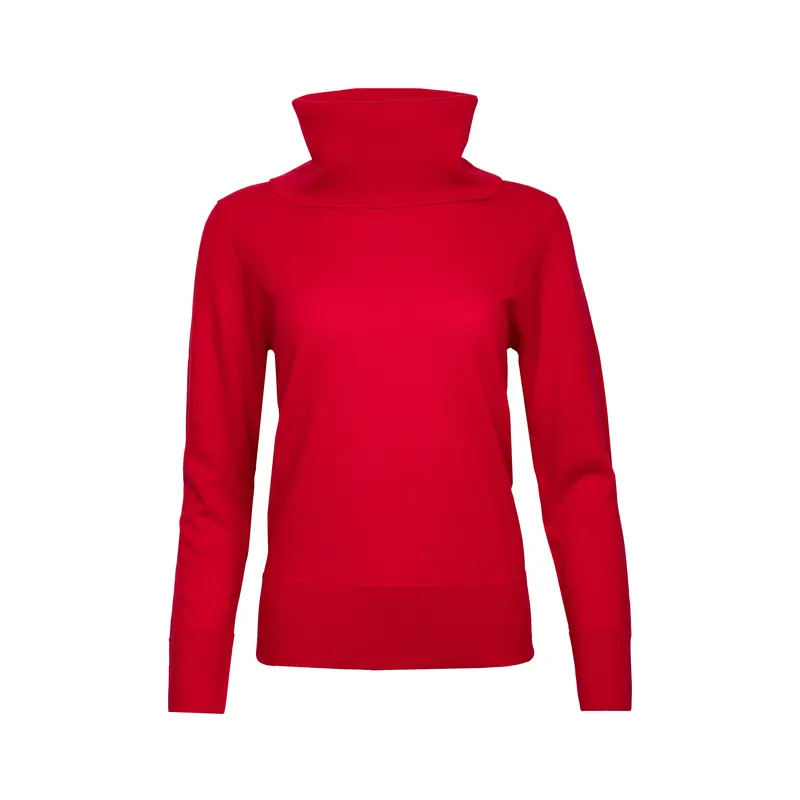 Loose neck turtle pullover