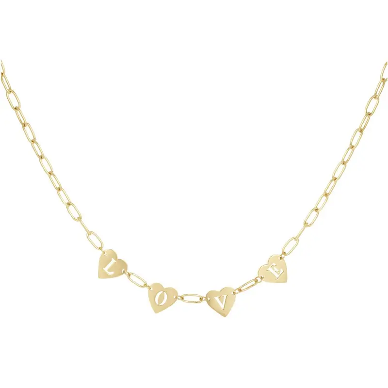 Loving Link Ketting Goudkleurig