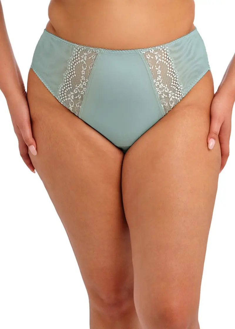 Lucie High Leg Broekje Mist