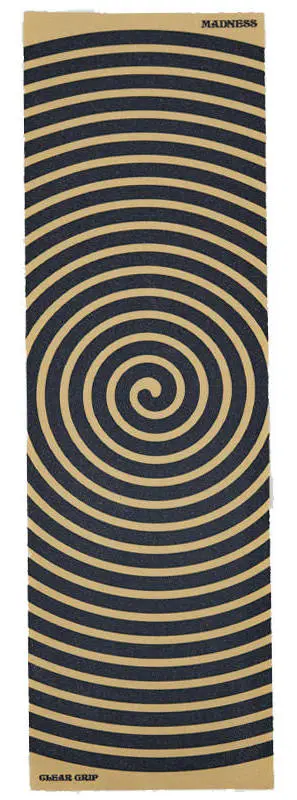 Madness Swirl Clear Griptape Sheet