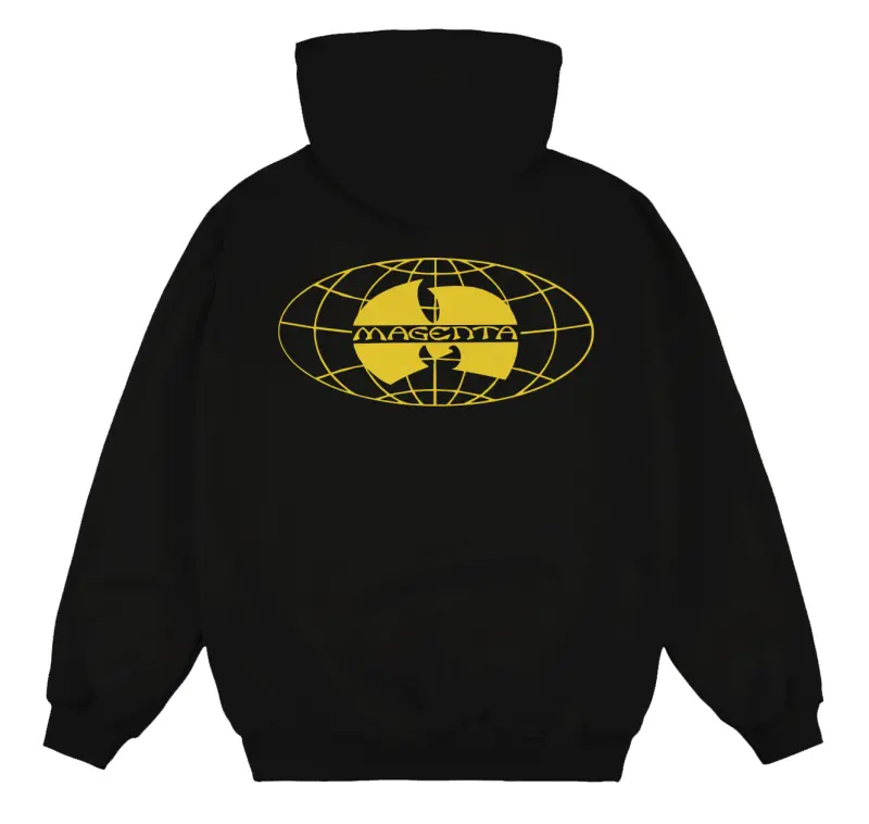 Magenta Shaolin Hoodie