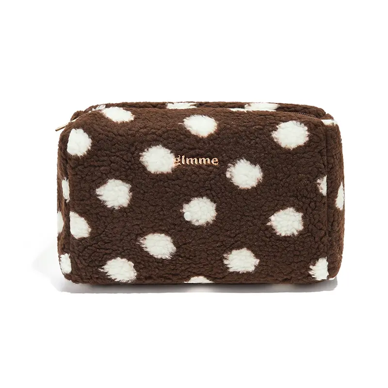 Make-up Tas Teddy Chocolate Dots