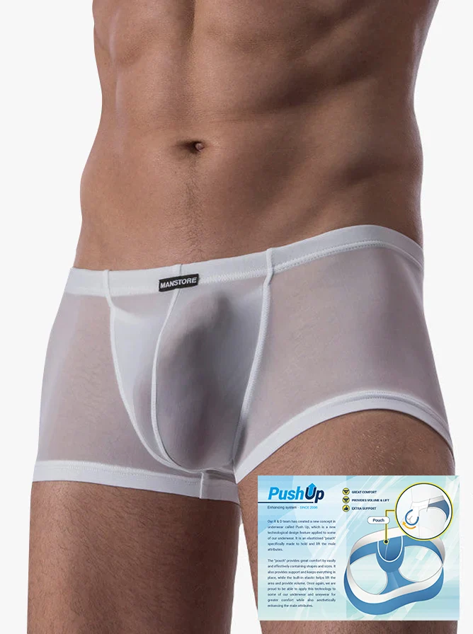Manstore M101 Push Up Pants White