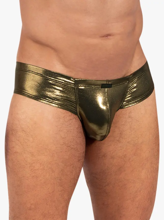 Manstore M2338 Cheeky Brief Gold