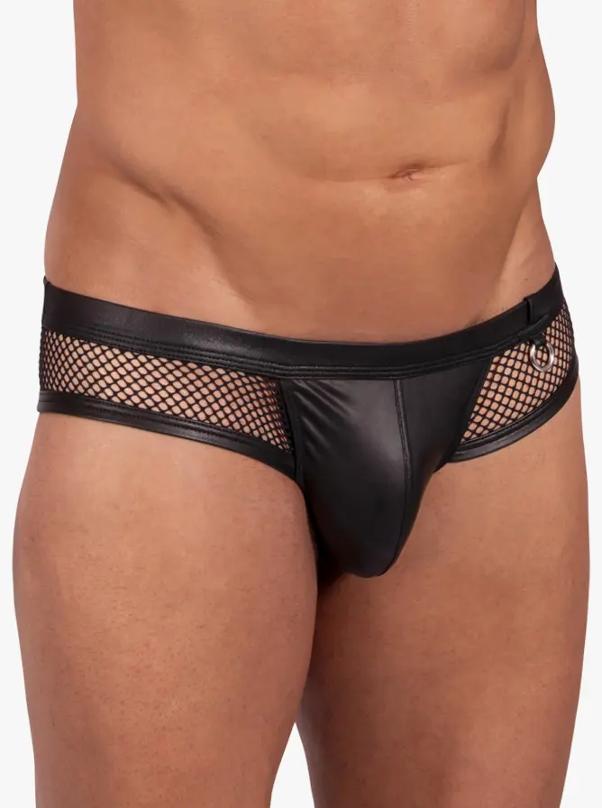 Manstore M2391 Cheeky Brief Black
