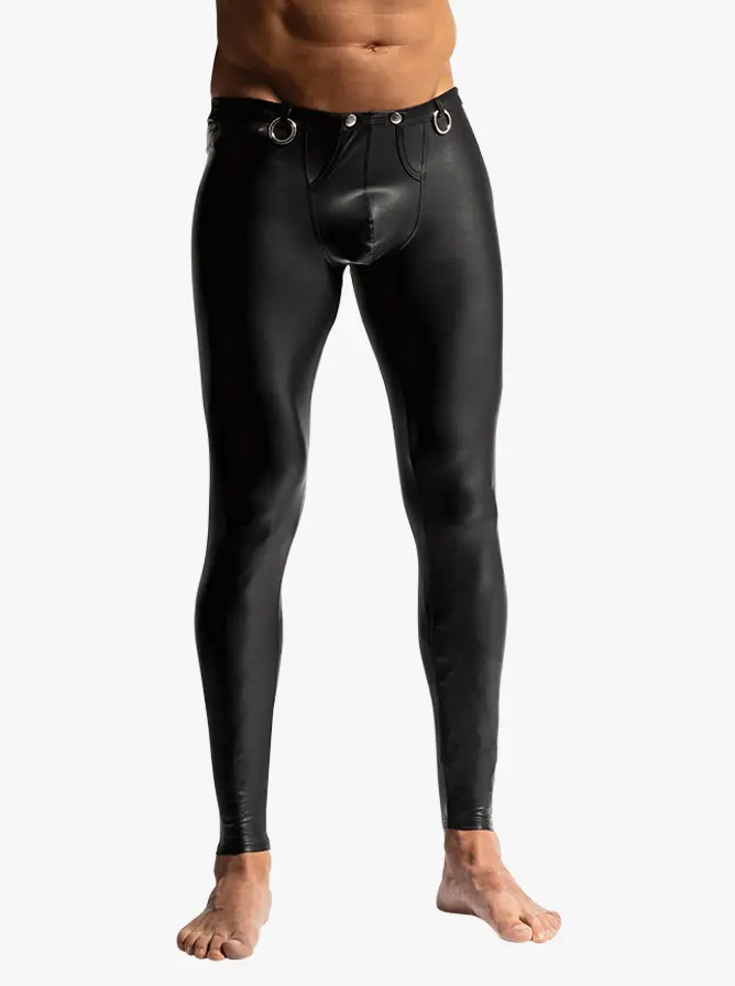 Manstore M2413 Popper Long Johns Black