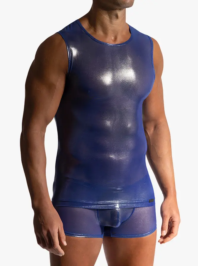 Manstore M2433 Tanktop Ice Blue