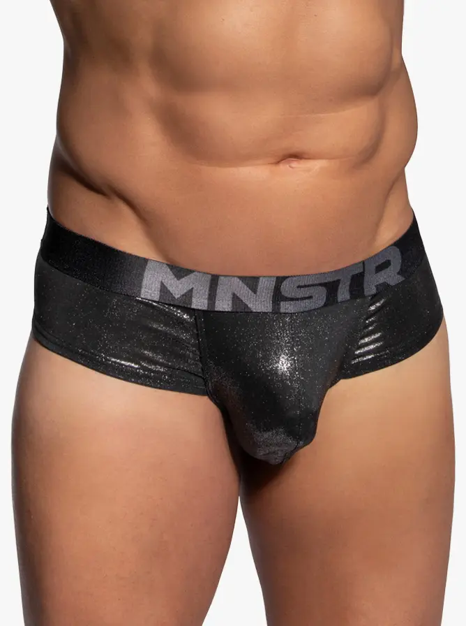 Manstore M2485 Cheeky Brief Black