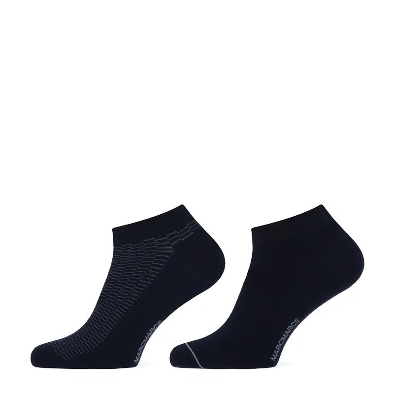 MarcMarcs Men Sneaker Socks Bruce 2 101031007 4990P 2p Marine