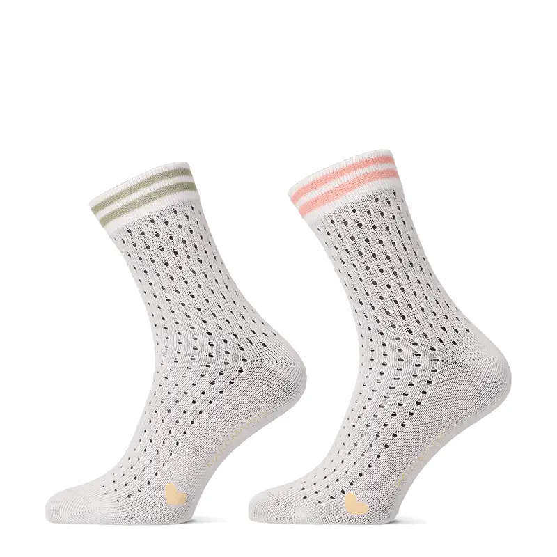 MarcMarcs Women ShortSocks Viv 2-Pa 101052011 7001P 2p White