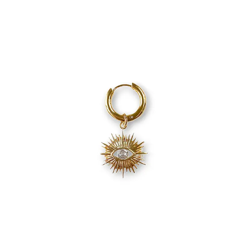 Material Eye Oorbel