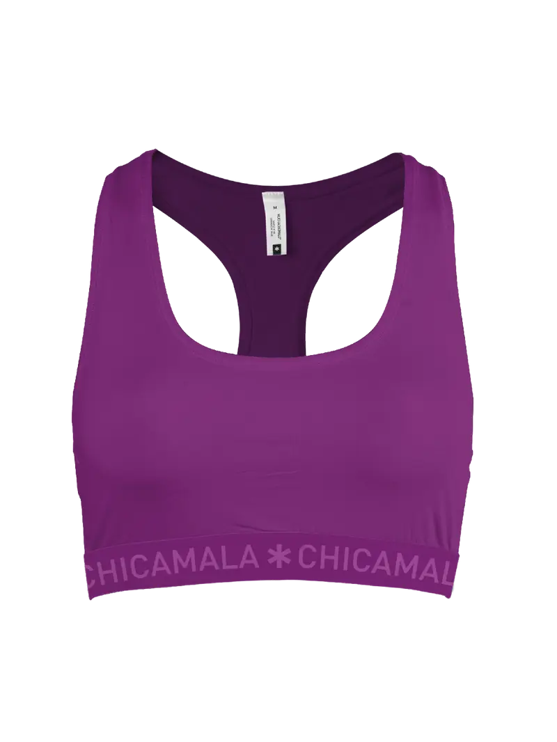 Meisjes 1-pack Racerback Effen