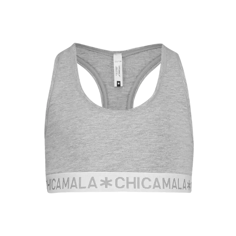 Meisjes 1-pack Racerback Effen