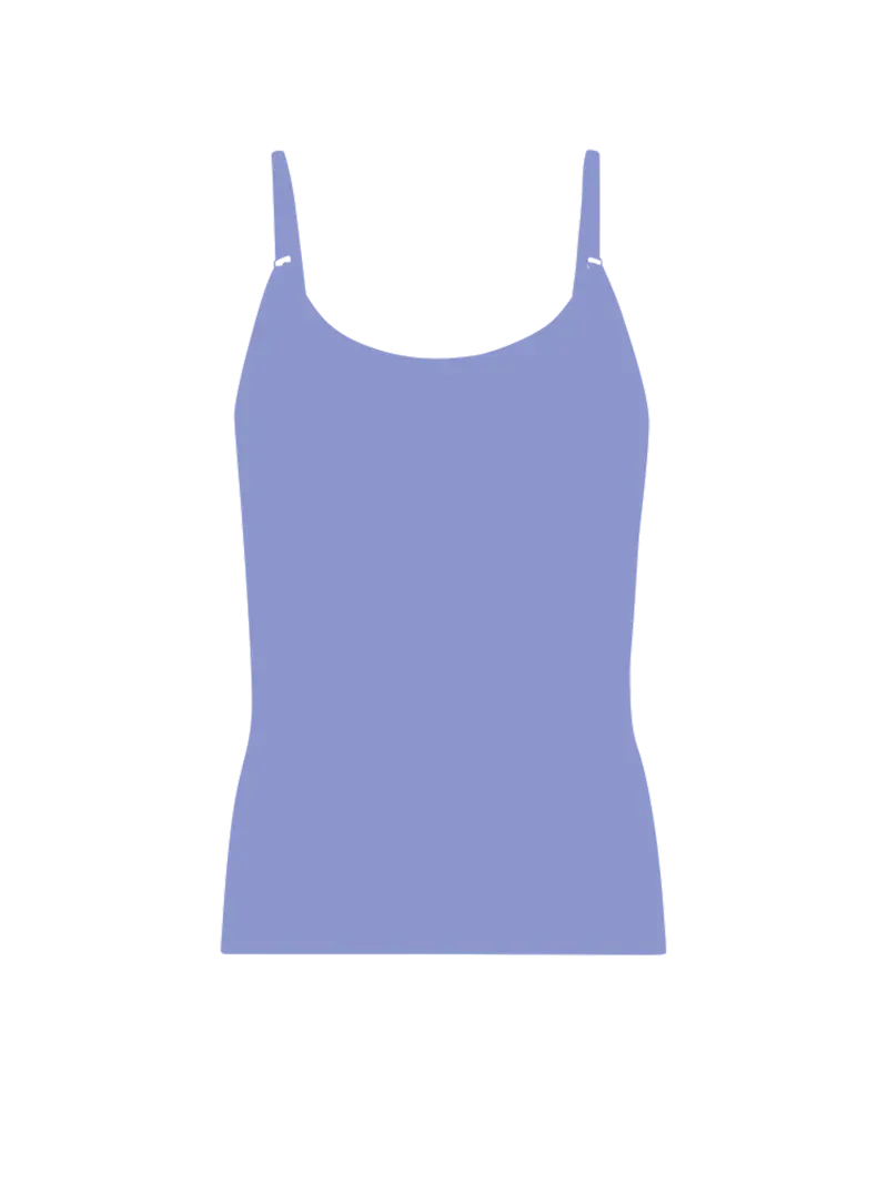 Meisjes 1-pack Singlet Effen