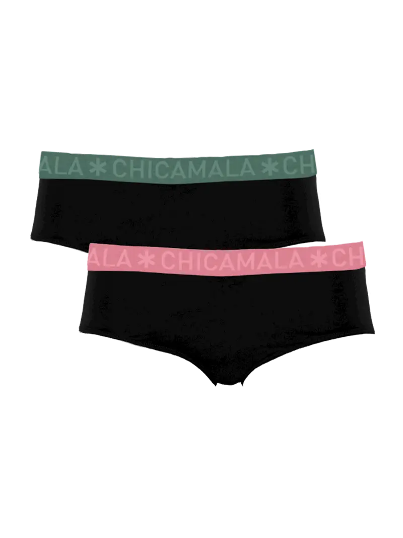 Meisjes 2-pack Briefs Effen