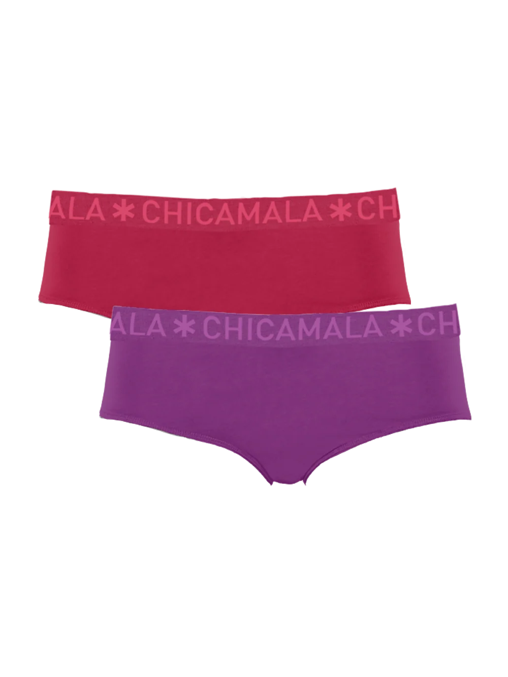 Meisjes 2-pack Briefs Effen