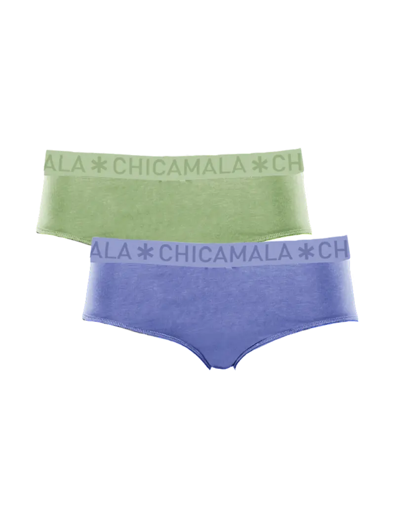 Meisjes 2-pack Briefs Effen