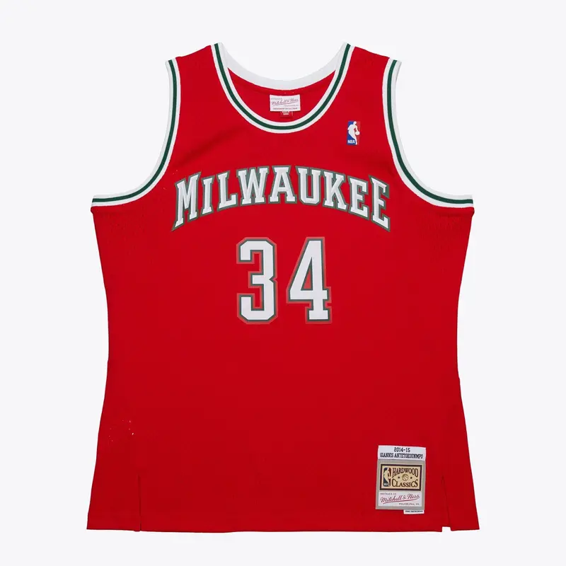 Mitchell & Ness - NBA Swingman Jersey - Milwaukee Bucks - Giannis Antetokounmpo - 2014-2015 - Alternate