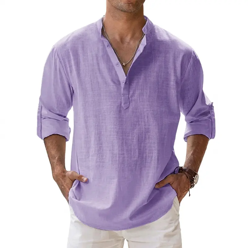 Modieus ruimvallend casual sportshirt