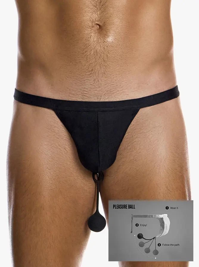 Modus Vivendi Avant Garde Swim Pleasure Thong Black