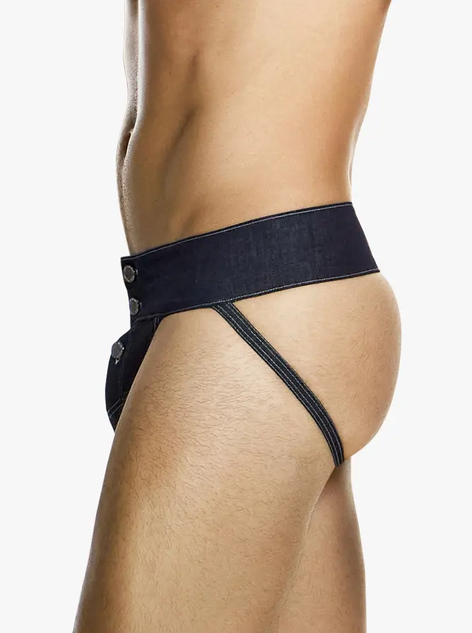 Modus Vivendi Denim Jockstrap Blue
