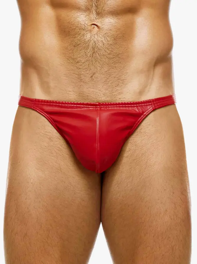 Modus Vivendi Leather Thong Red